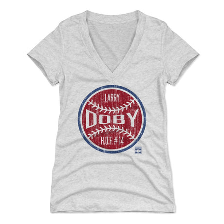 Larry Doby Women's V-Neck T-Shirt | 500 LEVEL