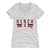 Johnny Bench Women's V-Neck T-Shirt | 500 LEVEL
