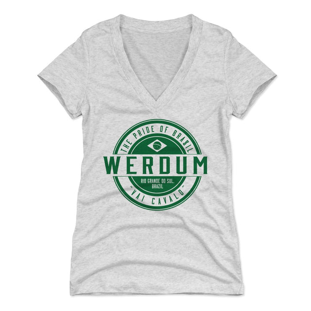 Fabricio Werdum Women's V-Neck T-Shirt | 500 LEVEL