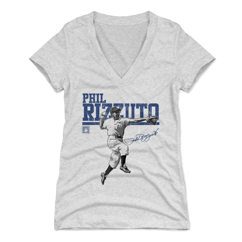 Phil Rizzuto Women's V-Neck T-Shirt | 500 LEVEL