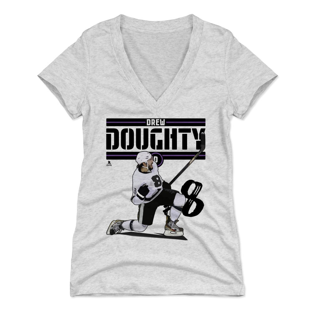Drew Doughty Women's V-Neck T-Shirt | 500 LEVEL