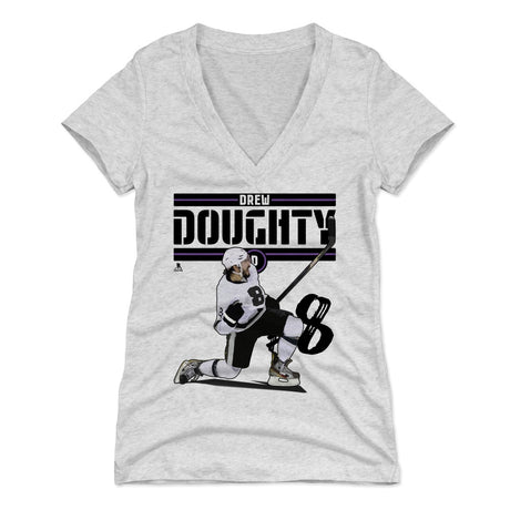 Drew Doughty Women's V-Neck T-Shirt | 500 LEVEL