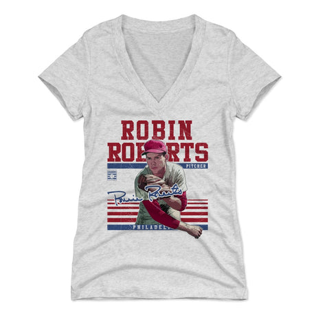 Robin Roberts Women's V-Neck T-Shirt | 500 LEVEL