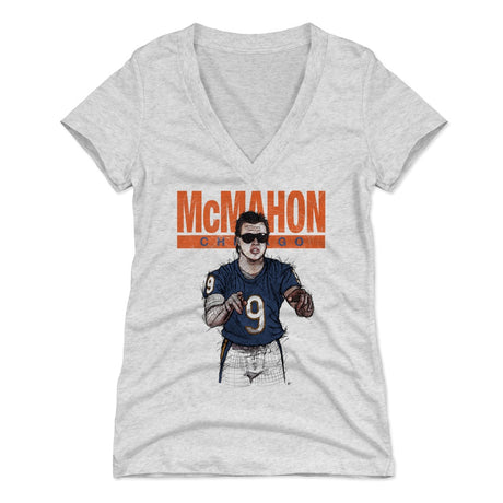 Jim McMahon Women's V-Neck T-Shirt | 500 LEVEL
