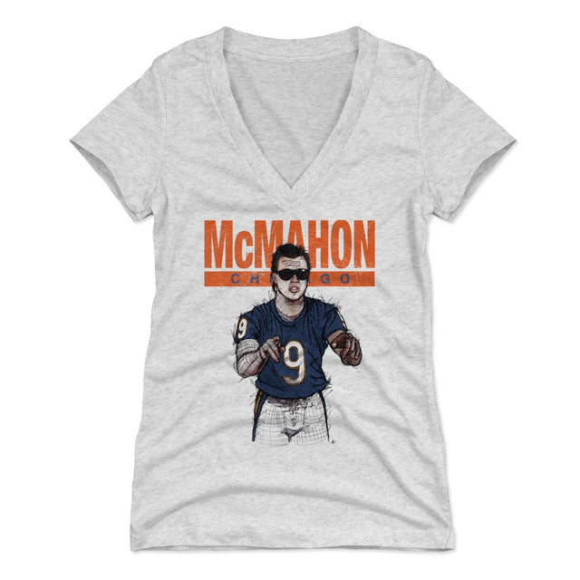 Jim McMahon Women's V-Neck T-Shirt | 500 LEVEL