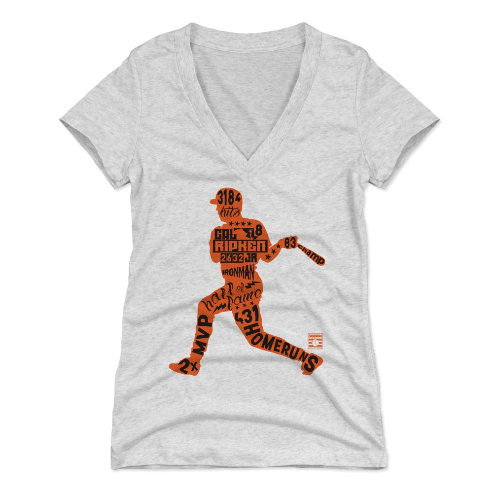 Cal Ripken Jr. Women's V-Neck T-Shirt | 500 LEVEL