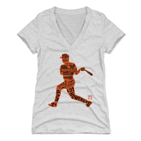 Cal Ripken Jr. Women's V-Neck T-Shirt | 500 LEVEL