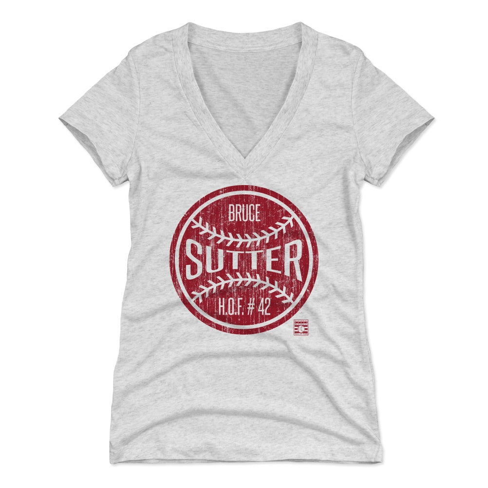 Bruce Sutter Women's V-Neck T-Shirt | 500 LEVEL