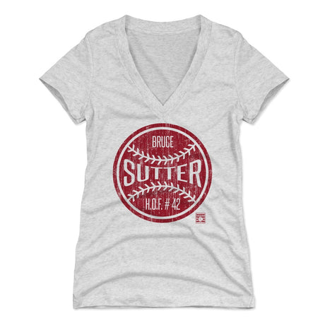 Bruce Sutter Women's V-Neck T-Shirt | 500 LEVEL