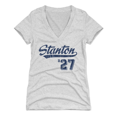 Giancarlo Stanton Women's V-Neck T-Shirt | 500 LEVEL