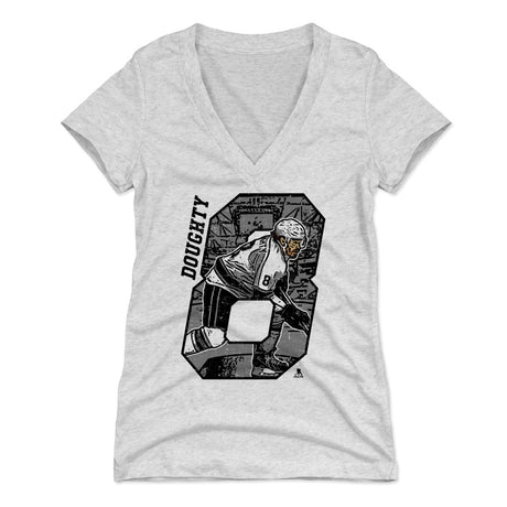 Drew Doughty Women's V-Neck T-Shirt | 500 LEVEL