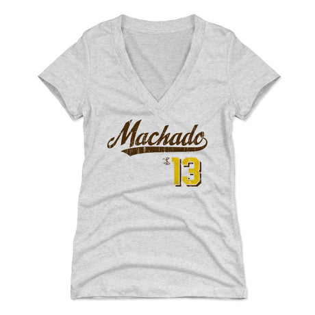 Manny Machado Women's V-Neck T-Shirt | 500 LEVEL