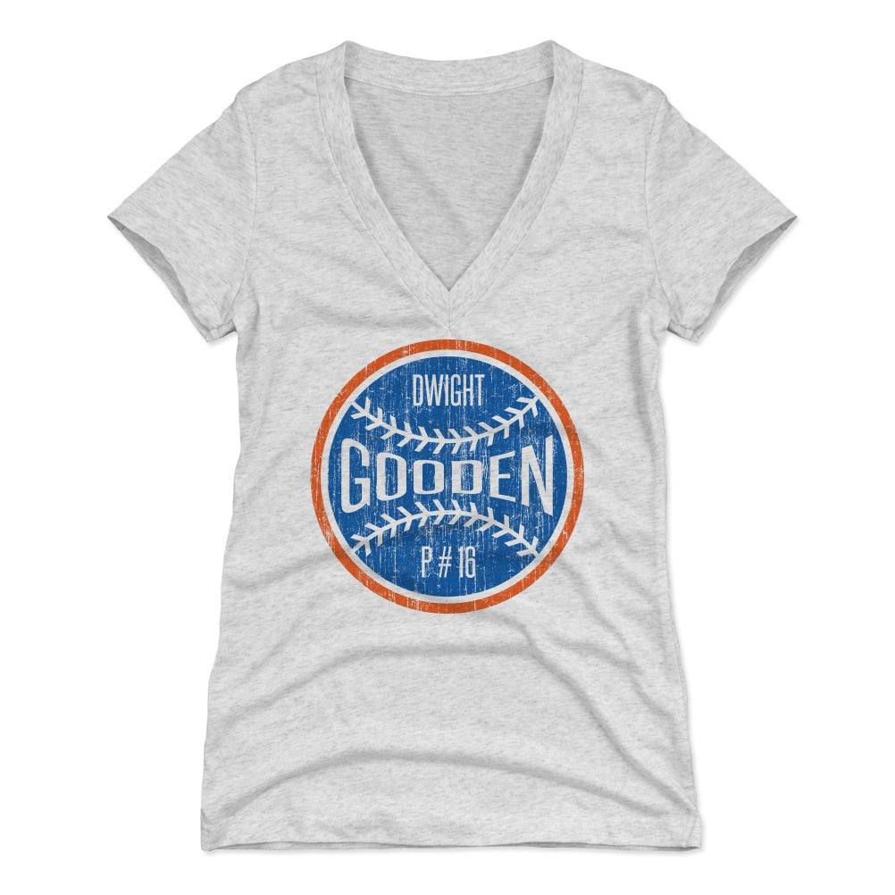 Dwight Gooden Women's V-Neck T-Shirt | 500 LEVEL
