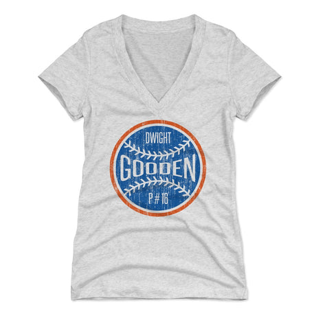 Dwight Gooden Women's V-Neck T-Shirt | 500 LEVEL