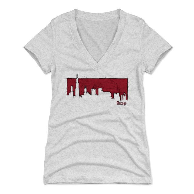 Chicago Women's V-Neck T-Shirt | 500 LEVEL