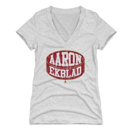 Aaron Ekblad Women's V-Neck T-Shirt | 500 LEVEL