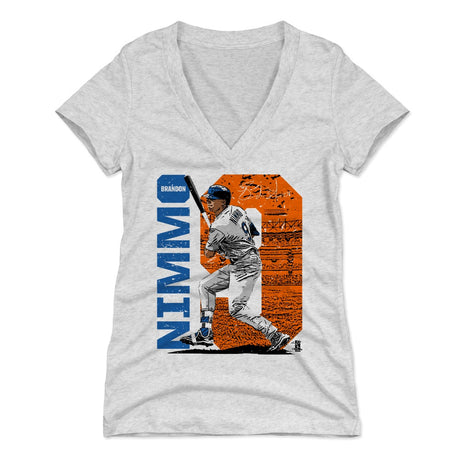 Brandon Nimmo Women's V-Neck T-Shirt | 500 LEVEL
