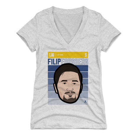 Filip Forsberg Women's V-Neck T-Shirt | 500 LEVEL
