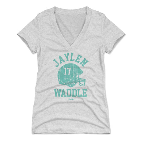 Jaylen Waddle Women's V-Neck T-Shirt | 500 LEVEL