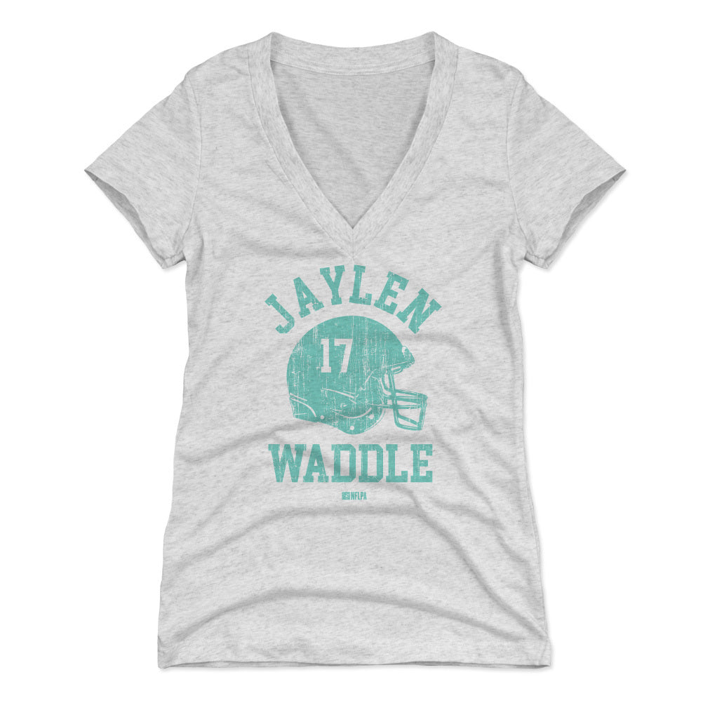 Jaylen Waddle Women&#39;s V-Neck T-Shirt | 500 LEVEL
