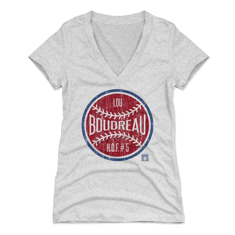Lou Boudreau Women's V-Neck T-Shirt | 500 LEVEL