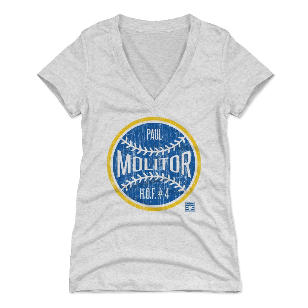 Paul Molitor Women's V-Neck T-Shirt | 500 LEVEL
