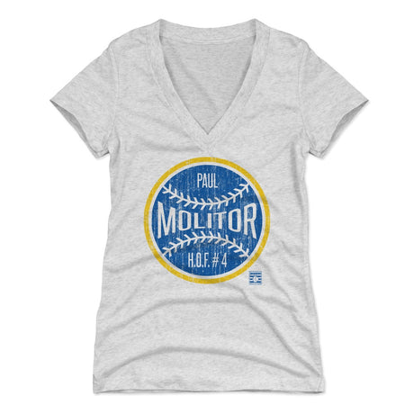 Paul Molitor Women's V-Neck T-Shirt | 500 LEVEL
