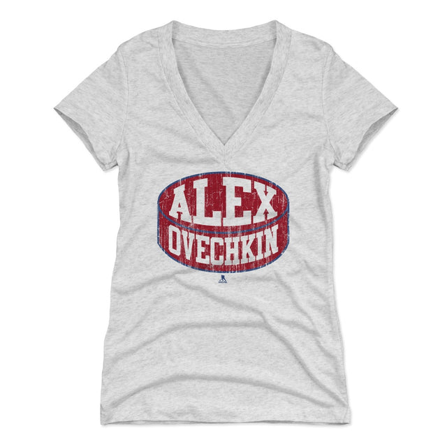 Alex Ovechkin Women's V-Neck T-Shirt | 500 LEVEL