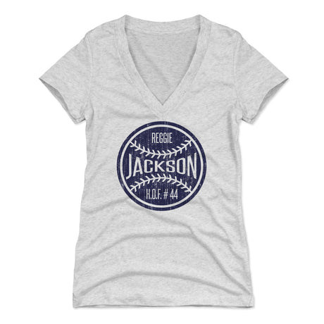 Reggie Jackson Women's V-Neck T-Shirt | 500 LEVEL