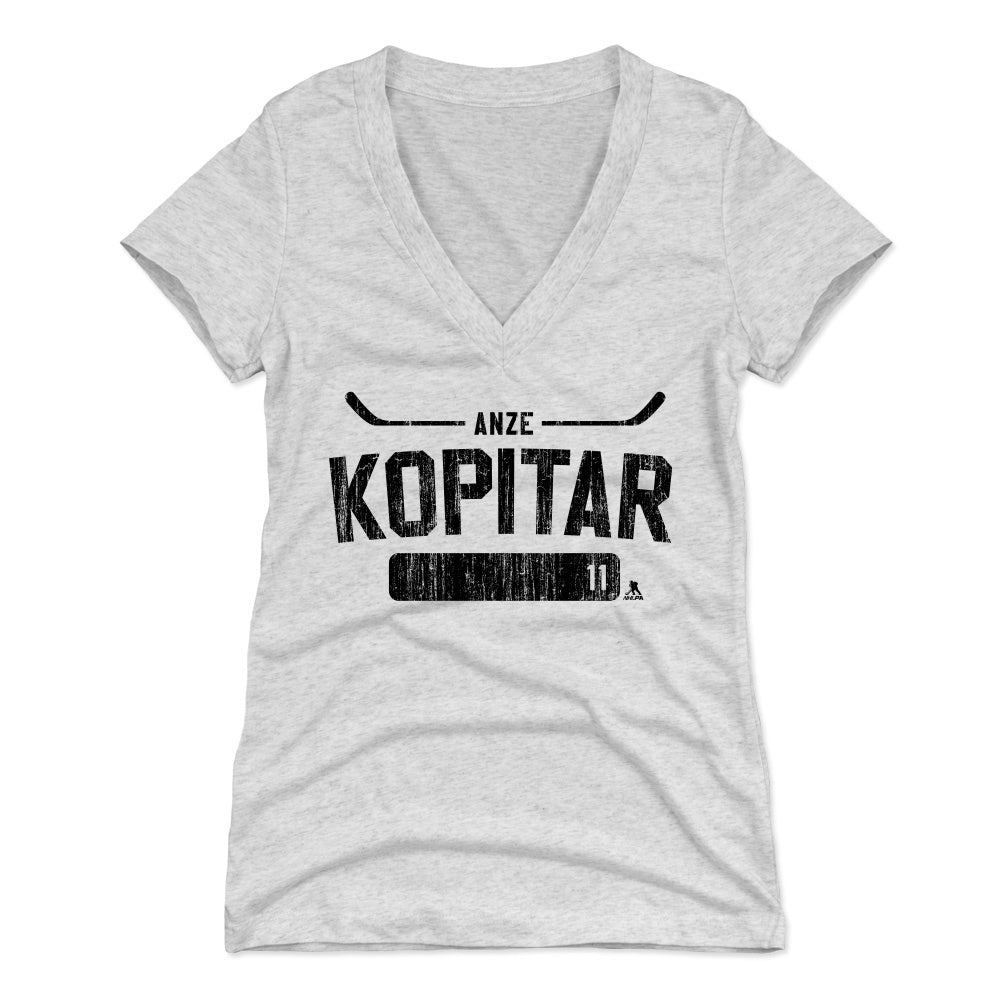Anze Kopitar Women's V-Neck T-Shirt | 500 LEVEL