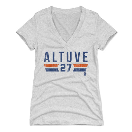Jose Altuve Women's V-Neck T-Shirt | 500 LEVEL