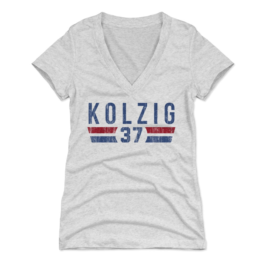 Olie Kolzig Women&#39;s V-Neck T-Shirt | 500 LEVEL