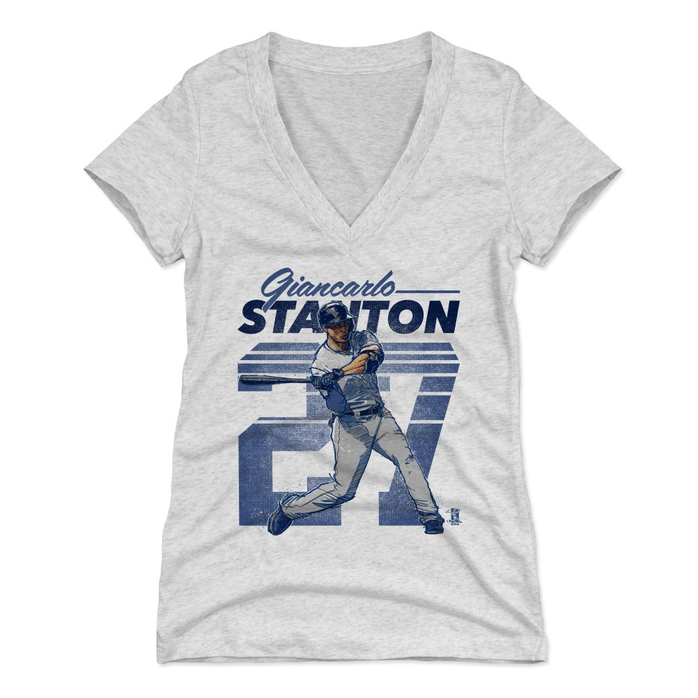 Giancarlo Stanton Women's V-Neck T-Shirt | 500 LEVEL