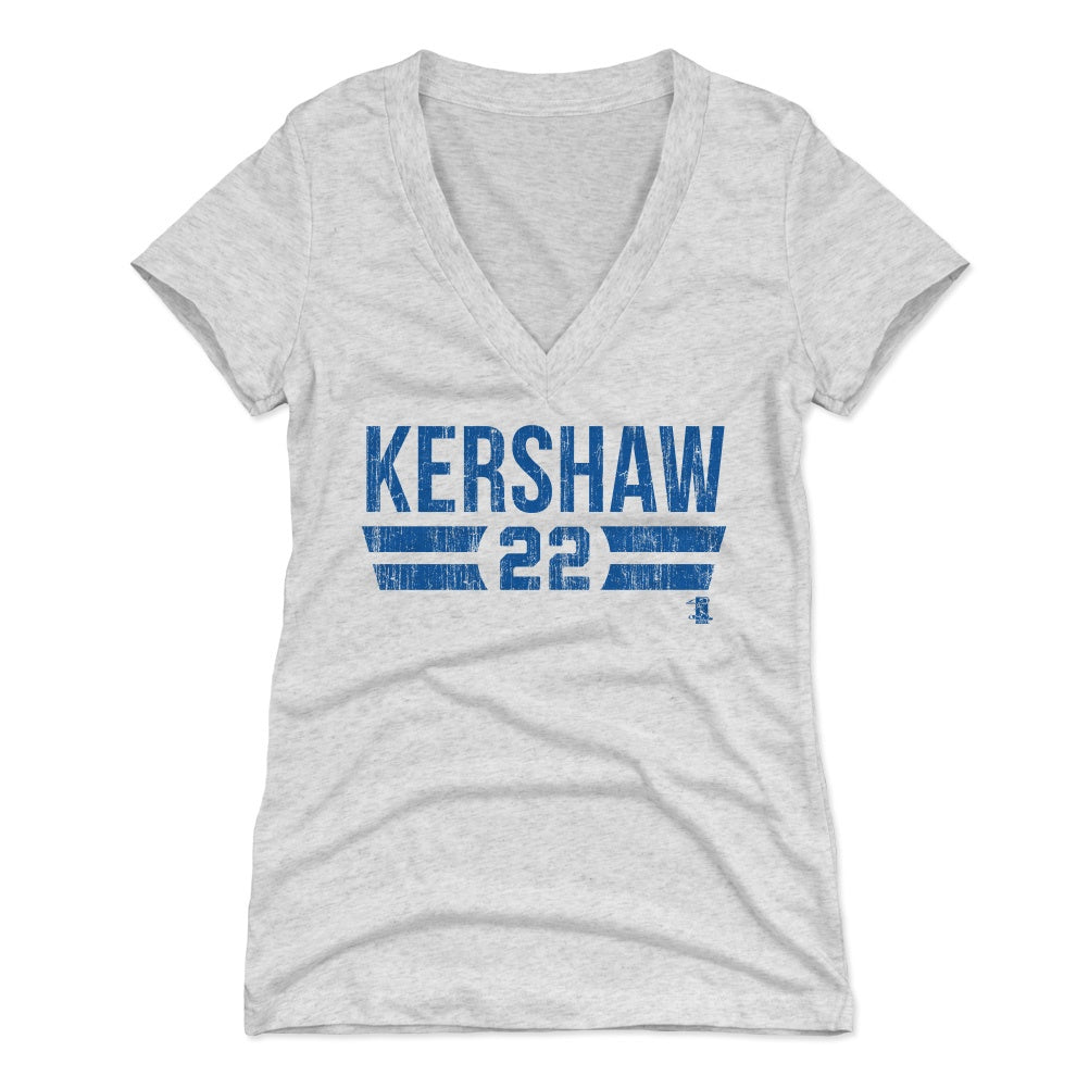 Clayton Kershaw Women's V-Neck T-Shirt | 500 LEVEL