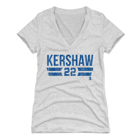 Clayton Kershaw Women's V-Neck T-Shirt | 500 LEVEL