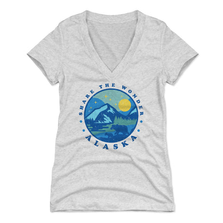 Alaska Women's V-Neck T-Shirt | 500 LEVEL