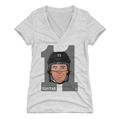 Anze Kopitar Women's V-Neck T-Shirt | 500 LEVEL