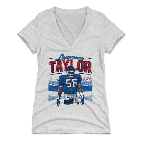 Lawrence Taylor Women's V-Neck T-Shirt | 500 LEVEL