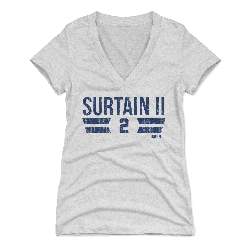 Patrick Surtain II Women's V-Neck T-Shirt | 500 LEVEL