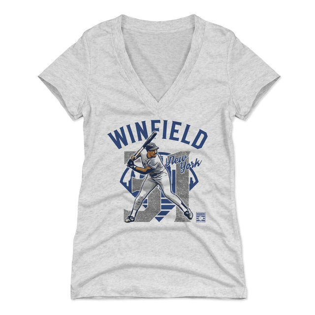 Dave Winfield Women's V-Neck T-Shirt | 500 LEVEL