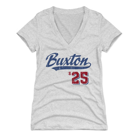 Byron Buxton Women's V-Neck T-Shirt | 500 LEVEL