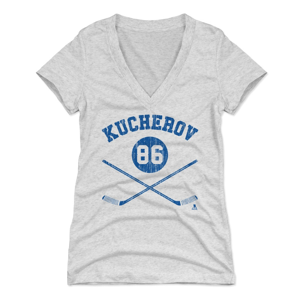 Nikita Kucherov Women's V-Neck T-Shirt | 500 LEVEL