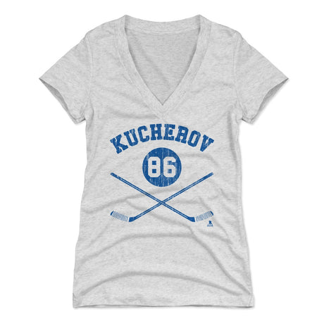 Nikita Kucherov Women's V-Neck T-Shirt | 500 LEVEL