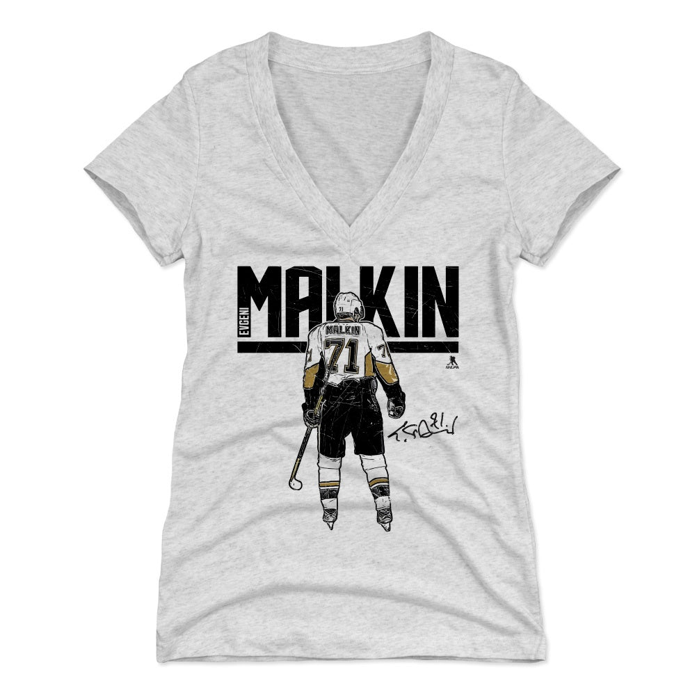 Evgeni Malkin Women&#39;s V-Neck T-Shirt | 500 LEVEL