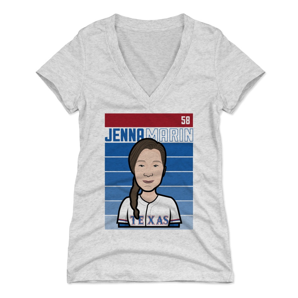 Jenna Marin Women&#39;s V-Neck T-Shirt | 500 LEVEL