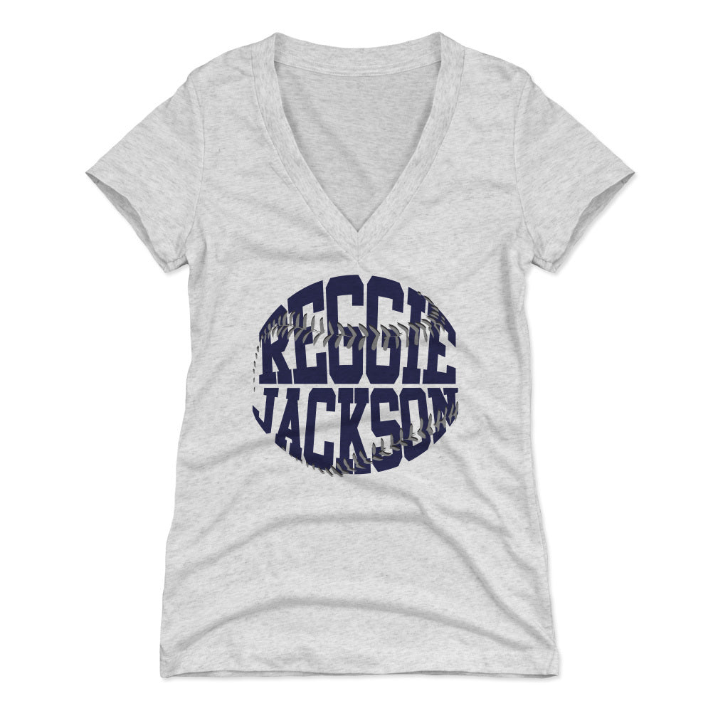 Reggie Jackson Women's V-Neck T-Shirt | 500 LEVEL
