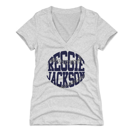 Reggie Jackson Women's V-Neck T-Shirt | 500 LEVEL