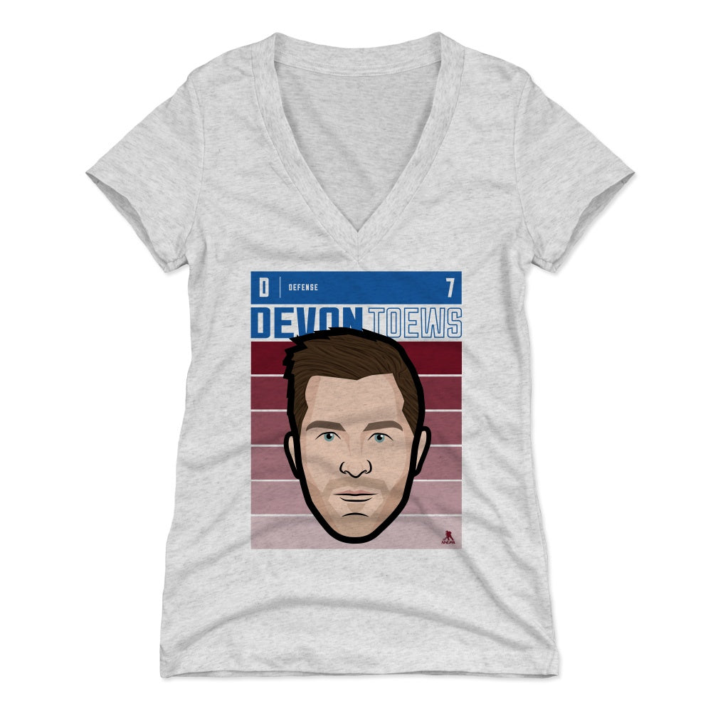 Devon Toews Women's V-Neck T-Shirt | 500 LEVEL