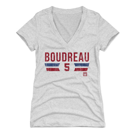 Lou Boudreau Women's V-Neck T-Shirt | 500 LEVEL