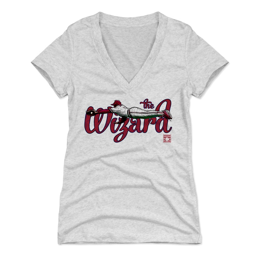 Ozzie Smith Women's V-Neck T-Shirt | 500 LEVEL